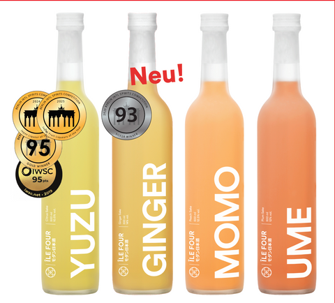 4er Pack Frucht Sake